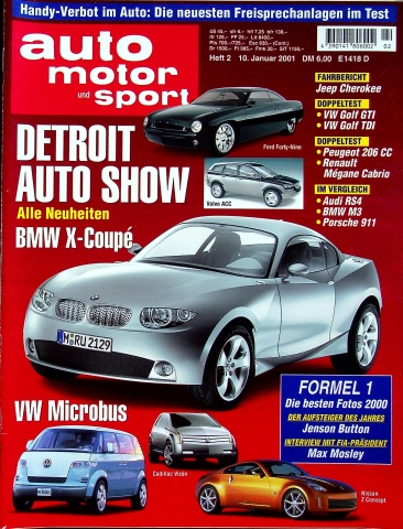 Auto Motor und Sport 02/2001 Auto Motor und Sport 02/2001